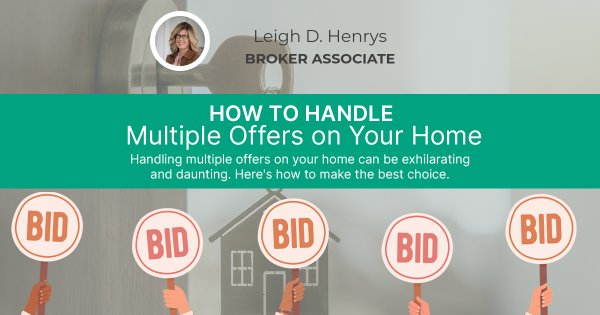 How To Handle Multiple Offers On Your Home