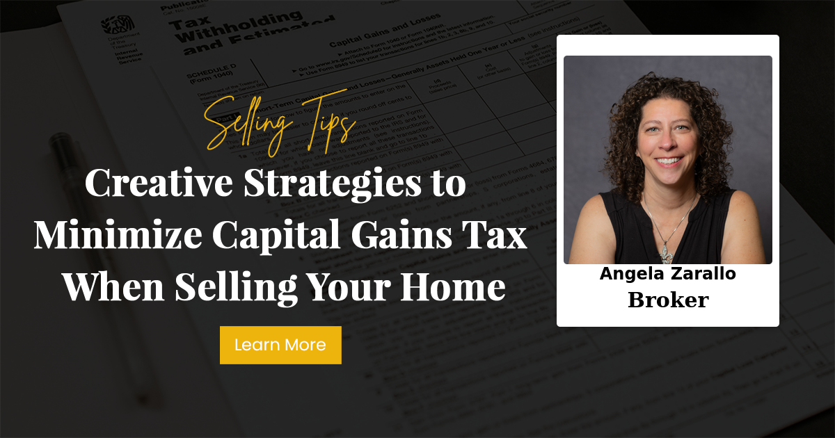 Creative Strategies to Minimize Capital Gains Tax When Selling Your Home
