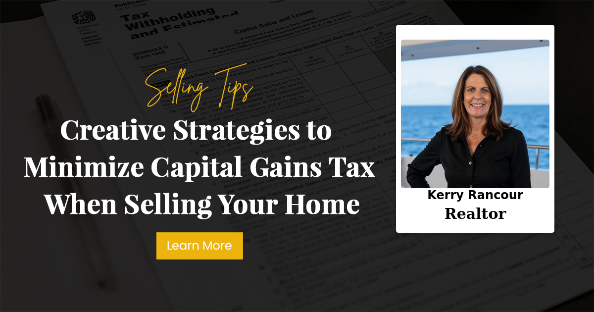 Creative Strategies to Minimize Capital Gains Tax When Selling Your Home