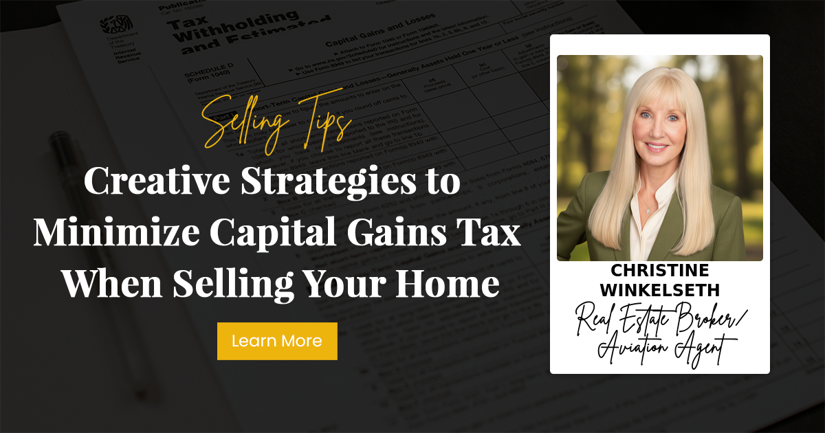 Creative Strategies to Minimize Capital Gains Tax When Selling Your Home