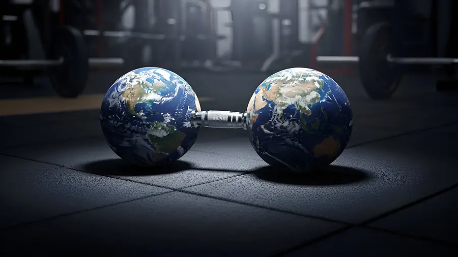 The Weight of Two Worlds