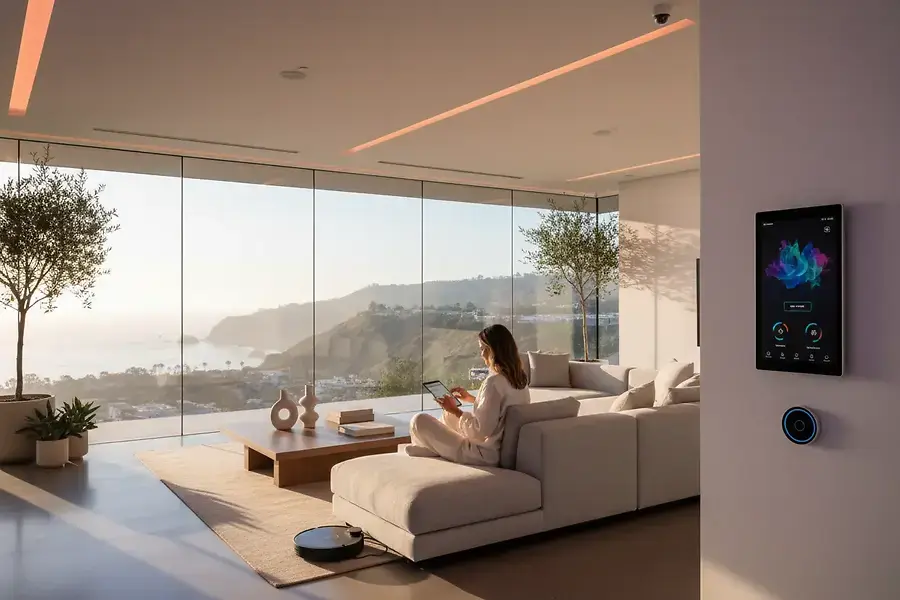 Smart Home Technology's Impact on Residential Property Values in California