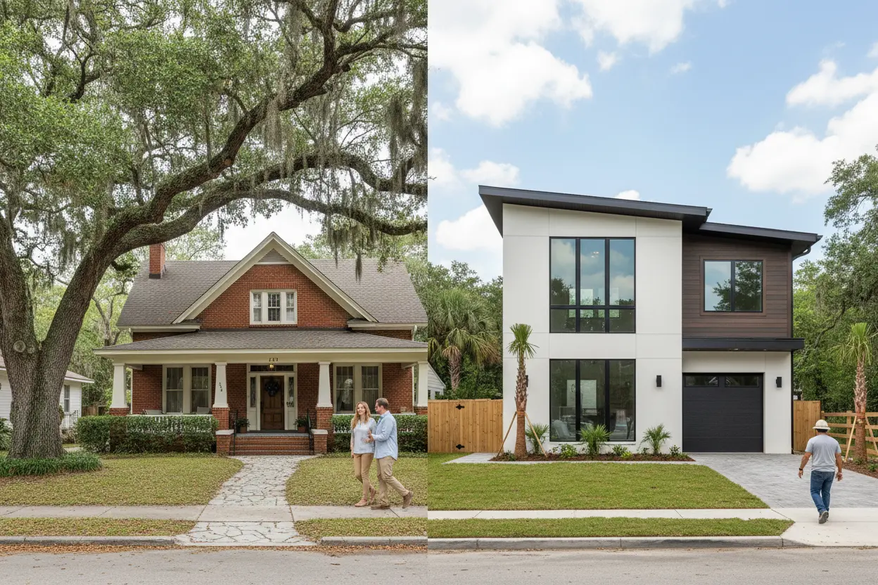 New Construction vs. Established Homes: Your Northeast Florida Buying Guide