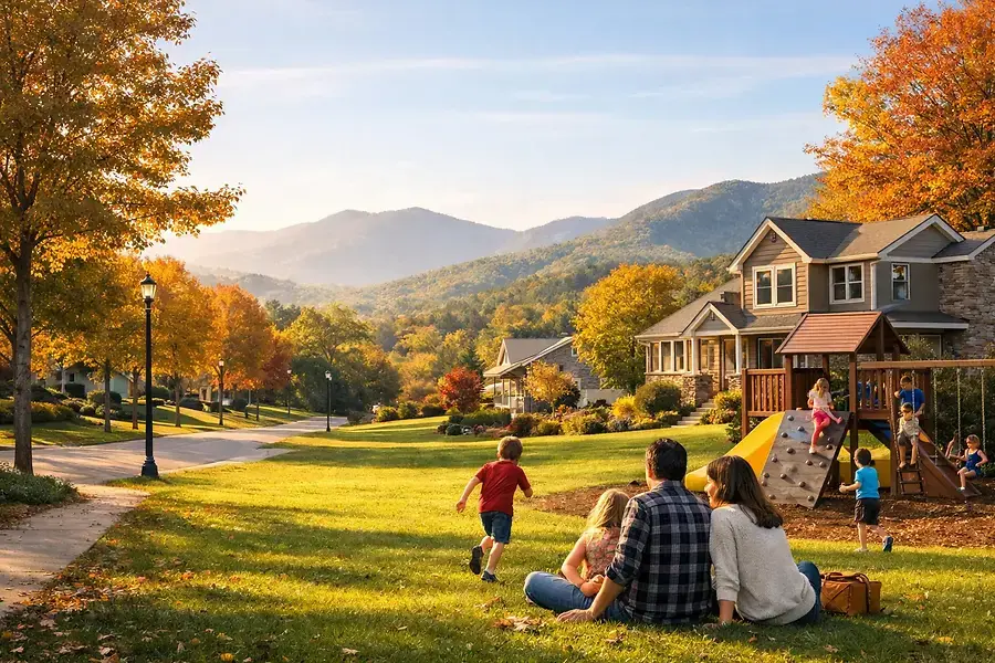 Family-Friendly Neighborhoods in East Tennessee's Mountain Foothills