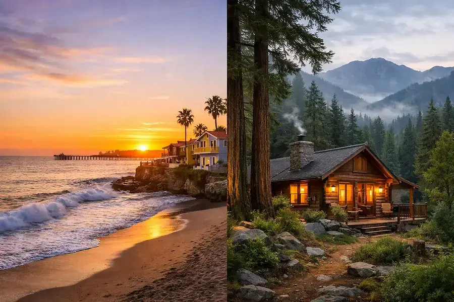 Santa Cruz County Waterfront vs. Mountain Living: Choose Your Ideal Home