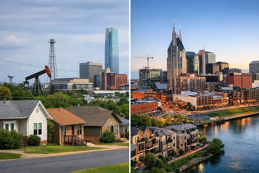 Why Residential and Commercial Markets Differ Across Oklahoma and Tennessee