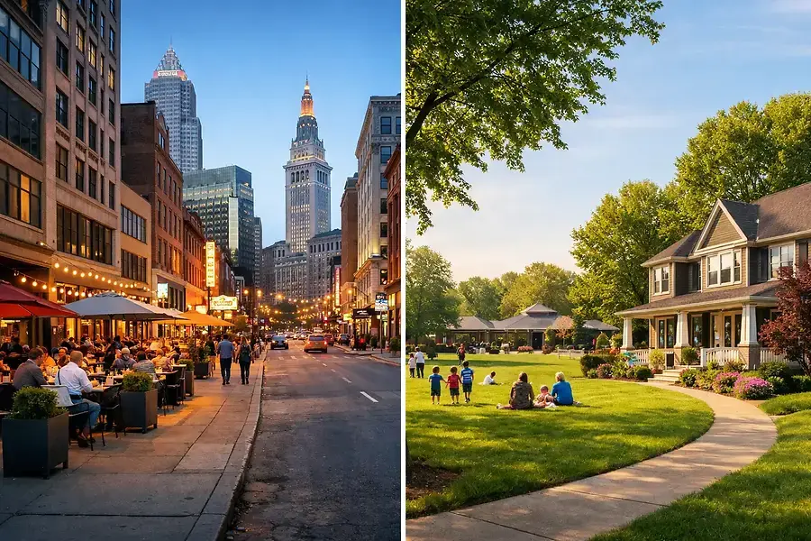 Choosing Between Urban and Suburban Living in Greater Cleveland