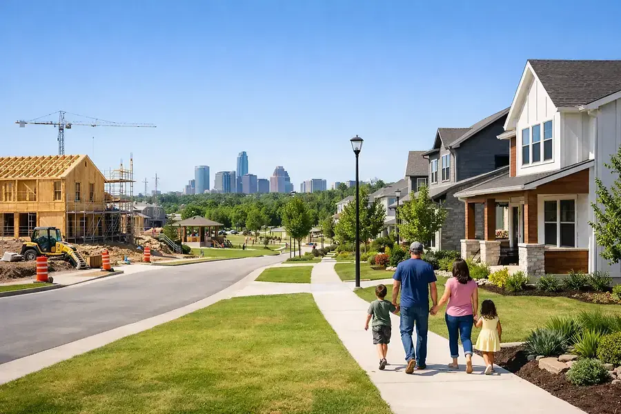 Comparing Housing Growth and Development Across Austin-Area Communities