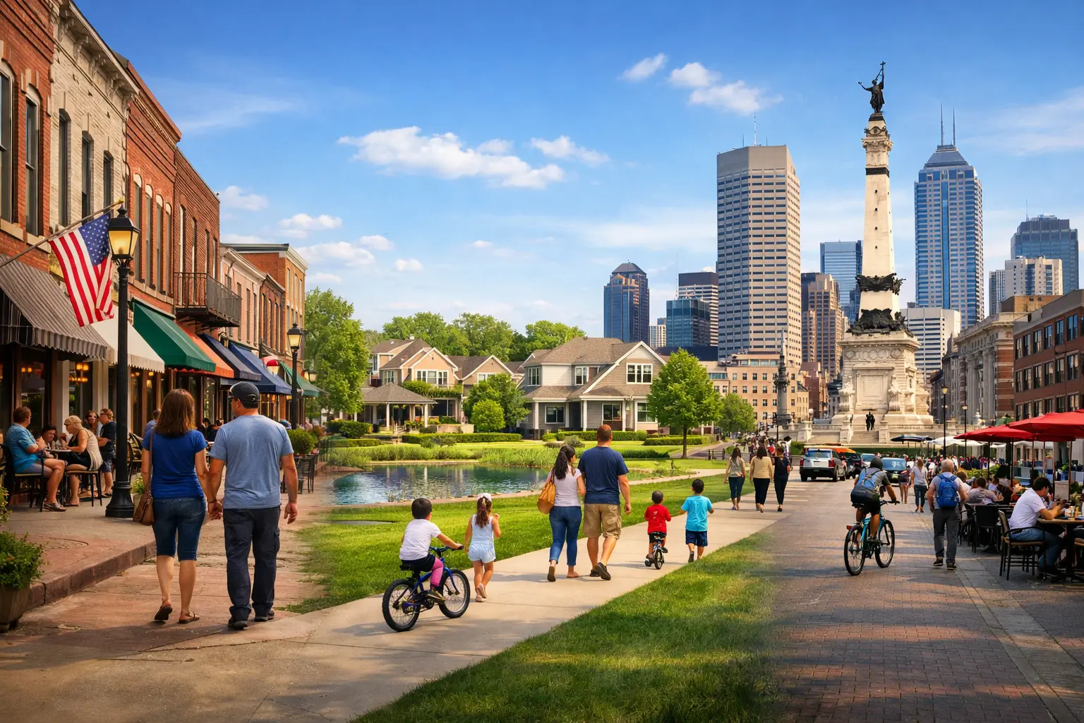 Neighborhood Comparison: Shelbyville vs Greenwood vs Indianapolis