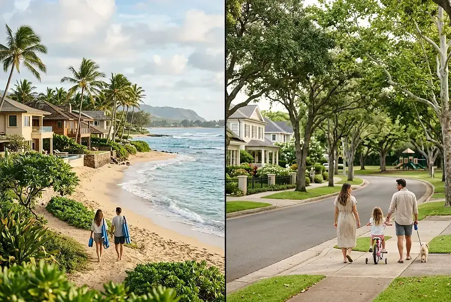 Choosing Between Coastal and Suburban Living on the North Shore