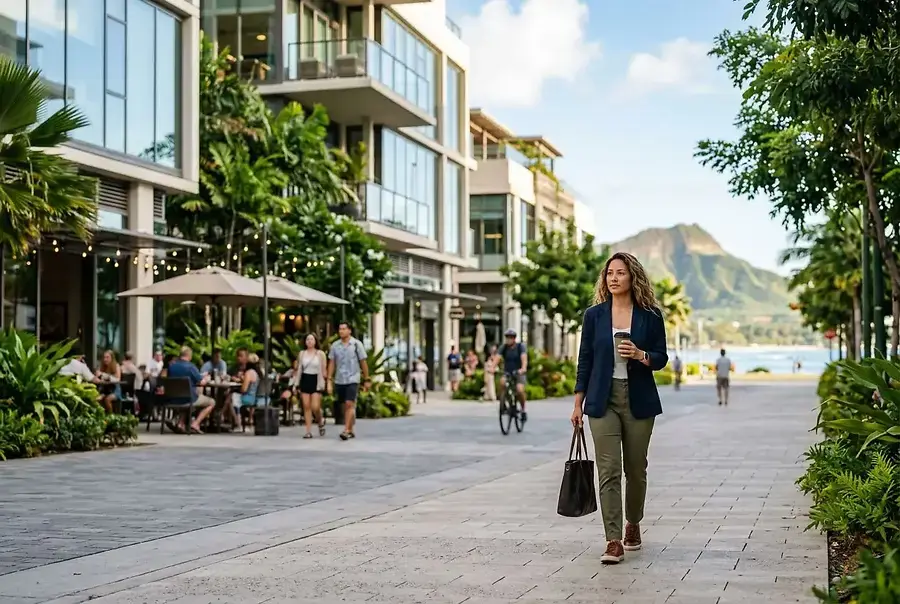 Oahu's Most Walkable Neighborhoods: Urban Living for Modern Professionals