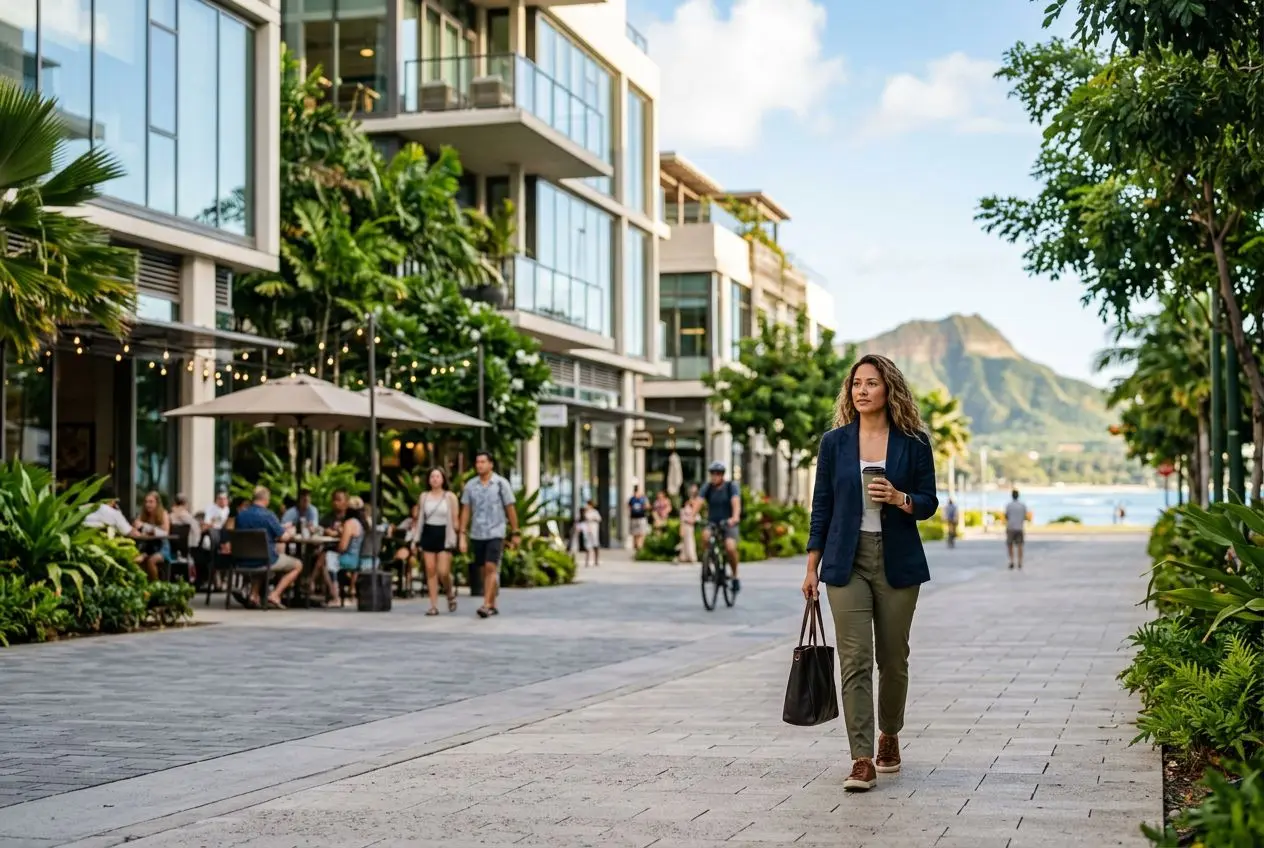 Oahu's Most Walkable Neighborhoods: Urban Living for Modern Professionals