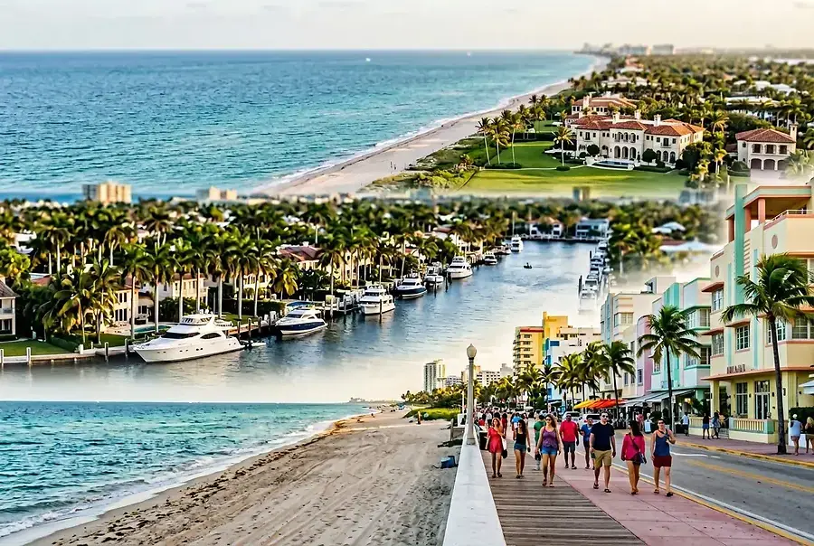 Navigating South Florida's Neighborhood Character: Miami, Fort Lauderdale, and Palm Beach