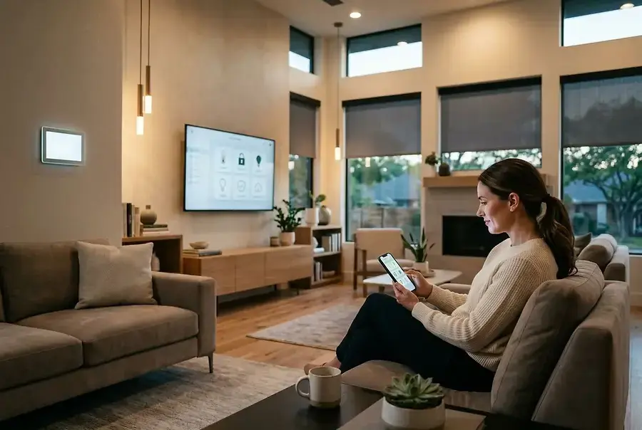 Smart Home Technology Adds Value to DFW Residential Properties