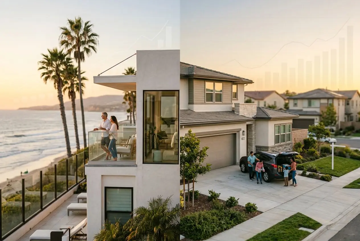 Comparing Home Prices Across California's Coastal and Inland Markets