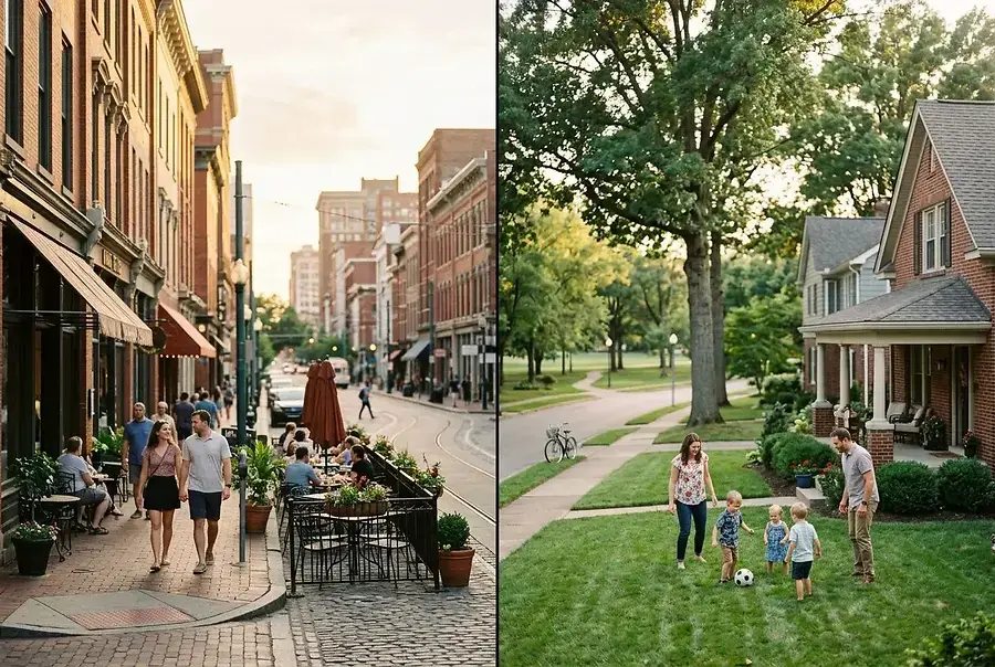 Choosing Between Urban and Suburban Living in Southwest Ohio