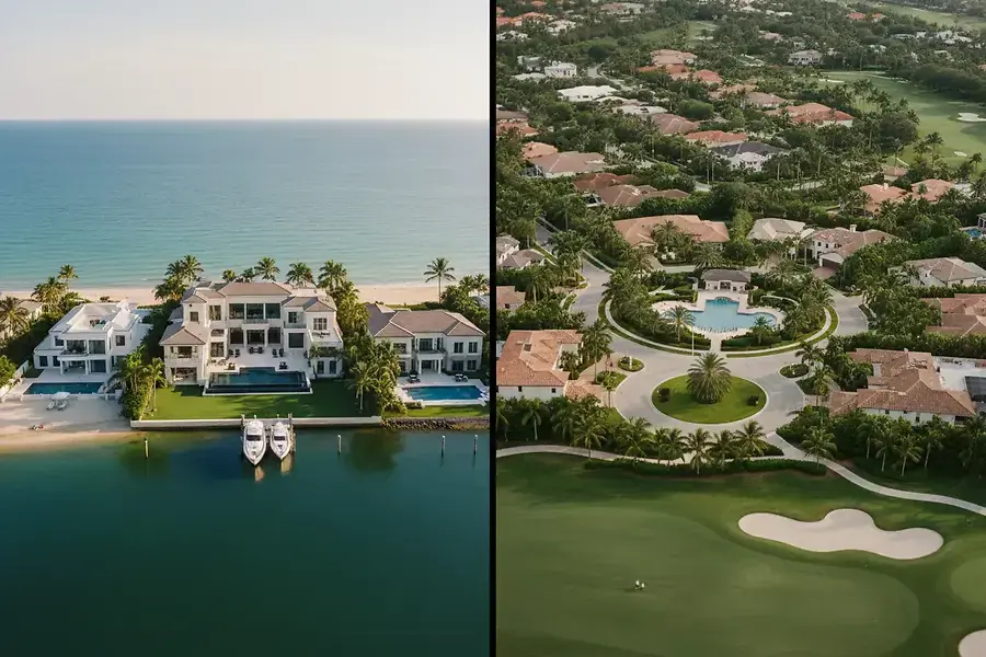 Waterfront vs. Inland: Choosing Your Ideal Property in South Florida