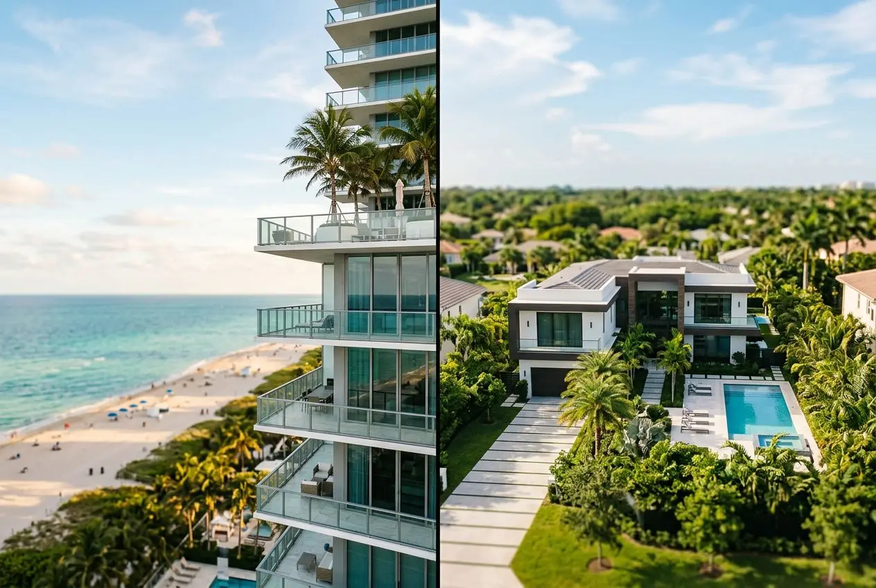 Choosing Between Beachfront and Inland Homes in South Florida