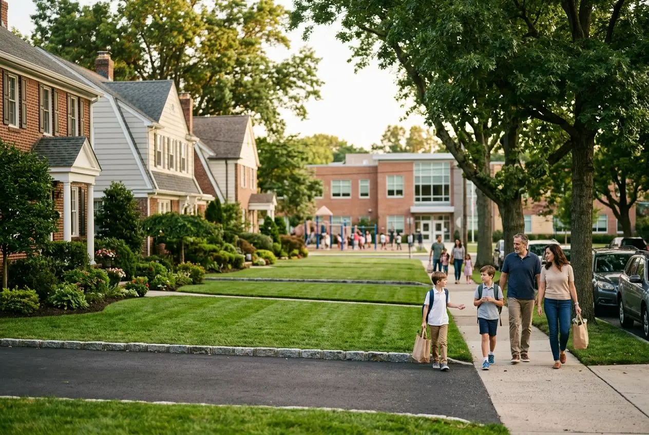 School Districts and Property Values in Brooklyn and Central Jersey