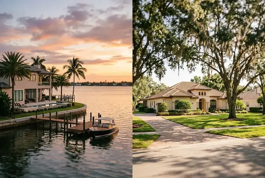 Choosing Between Waterfront and Inland Homes in Southwest Florida