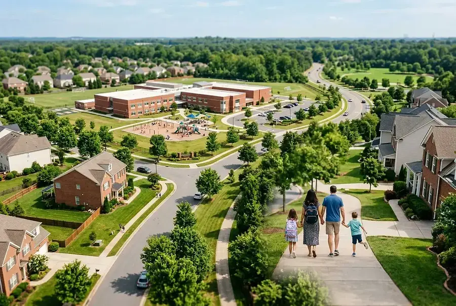 School Districts and Home Values in Charlotte's Northern Suburbs
