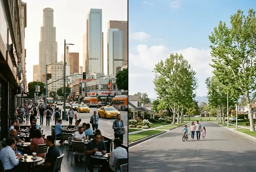 Suburban vs Urban Living: Finding Your Perfect LA County Home