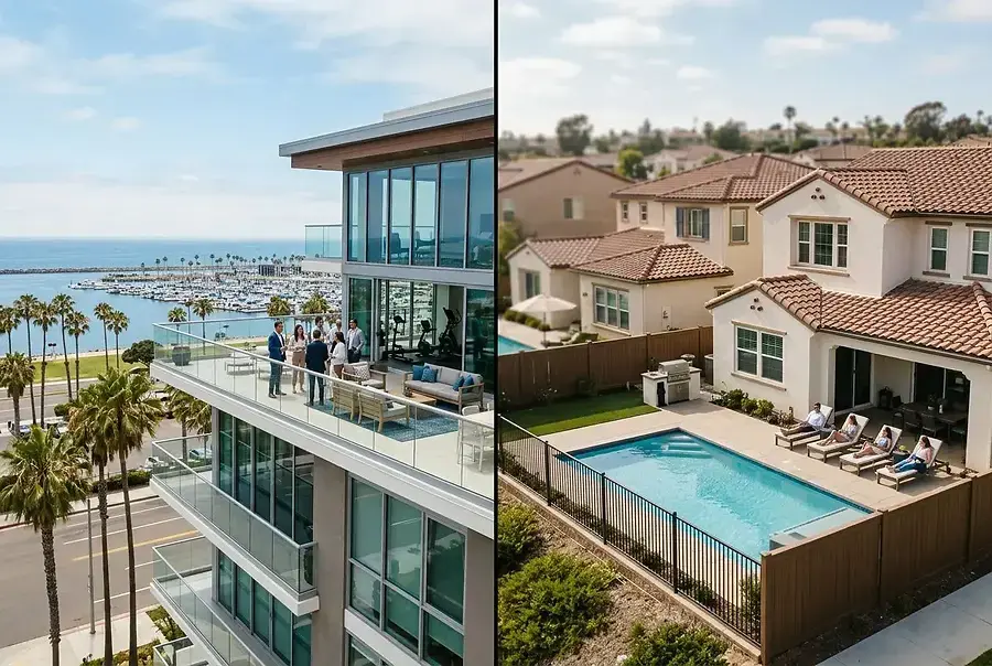 San Diego Condo vs. Single-Family Homes: Choosing Your Ideal Property Type