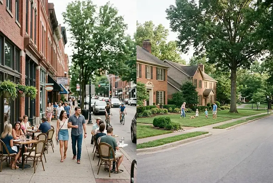 Choosing Between Urban and Suburban Living in Greater Louisville