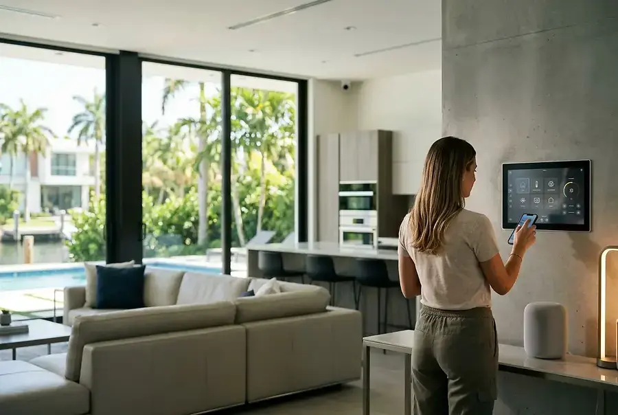Smart Home Technology Boosts Value in Miami Residential Markets