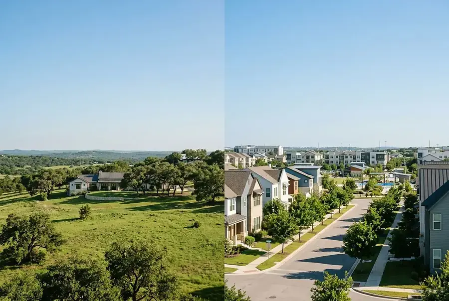 Choosing Between Hill Country and Urban Living in Central Texas