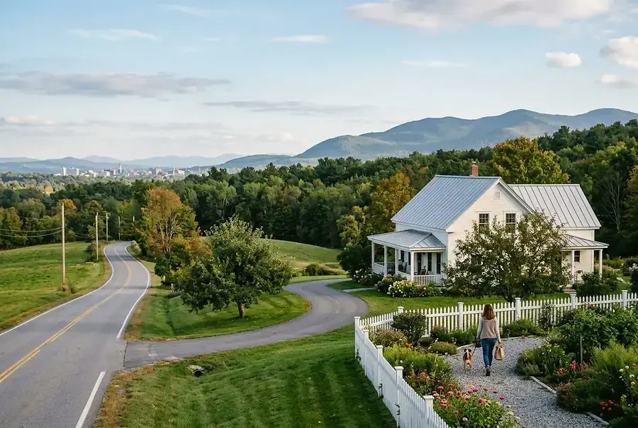 Finding Commute-Friendly Homes Across Northern Vermont's Five Counties