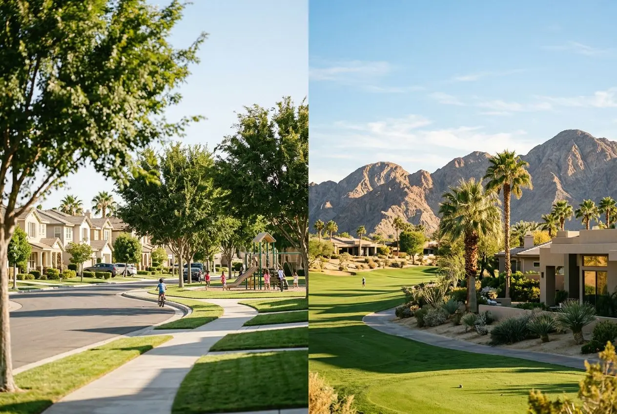 Suburban vs. Desert Living: Choosing the Right Southern California Community