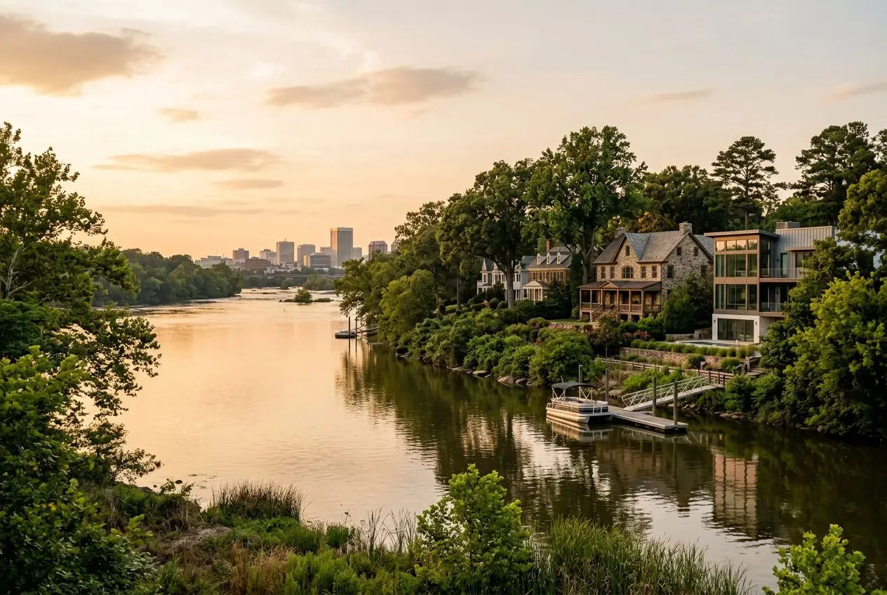Waterfront Living in Greater Richmond: Homes Along the James River