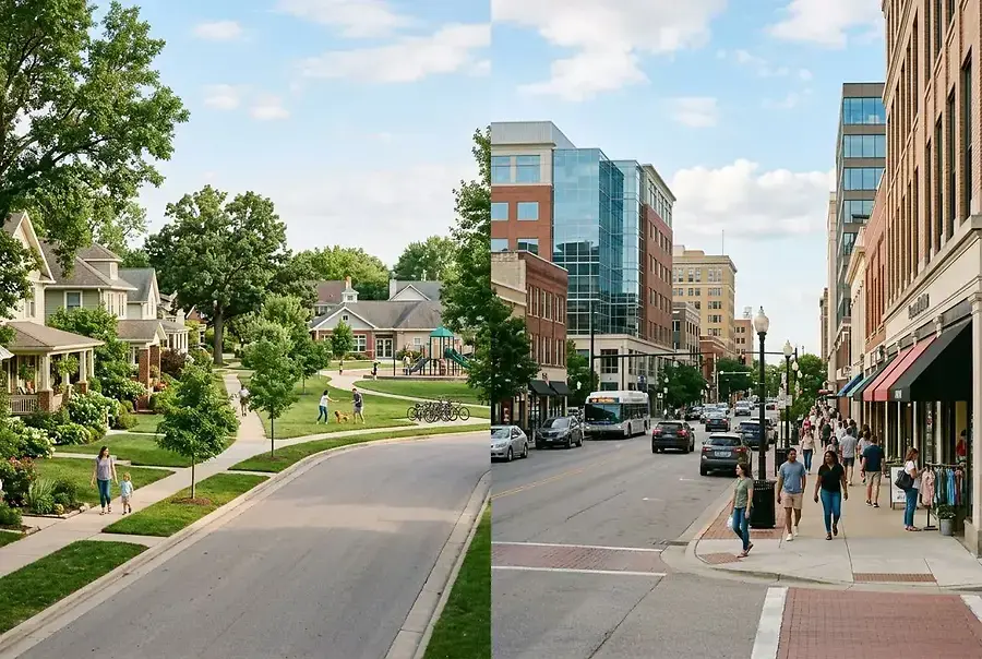 Springfield's Neighborhood Guide: Choosing Between Residential and Commercial Areas