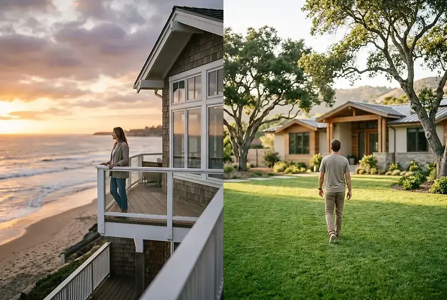 Waterfront and Inland Properties: Choosing Your Central Coast Investment