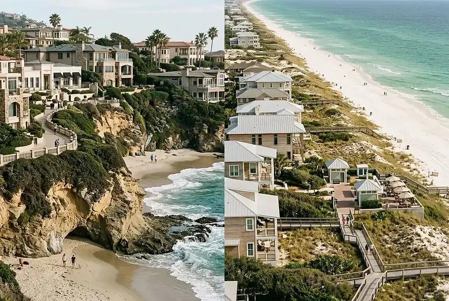Comparing Laguna Beach and Inlet Beach: Which Coastal Community Fits Your Home?