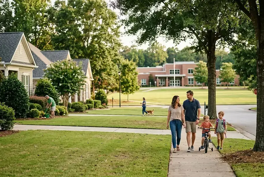 School Districts and Home Values in Central Georgia Communities