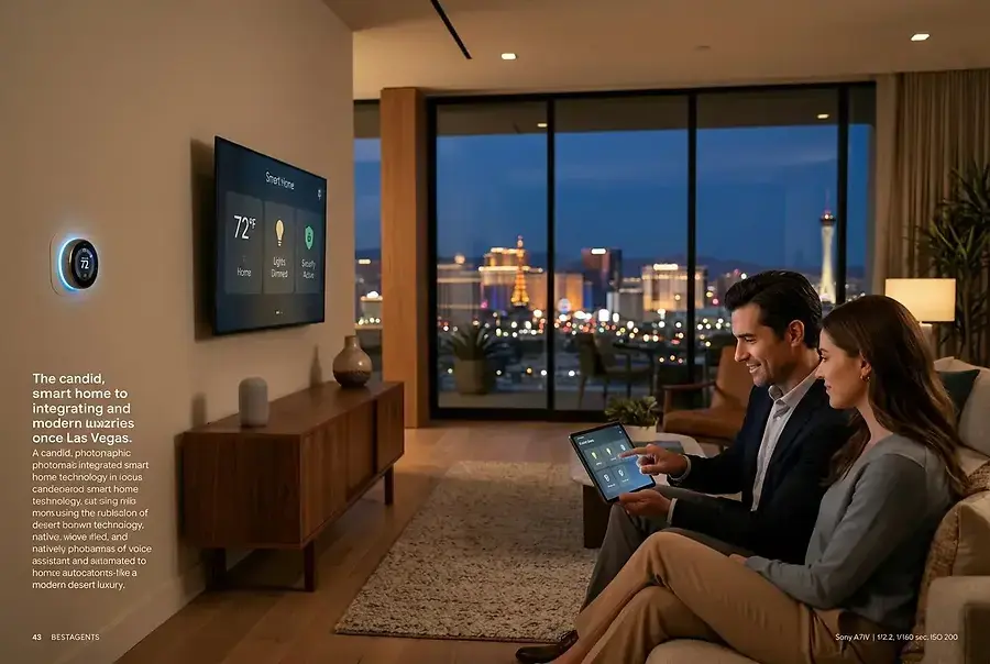 Smart Home Technology Features That Increase Las Vegas Home Value