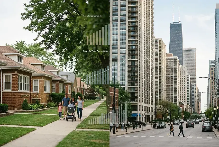 Rental Income Potential: Berwyn vs Chicago Investment Properties