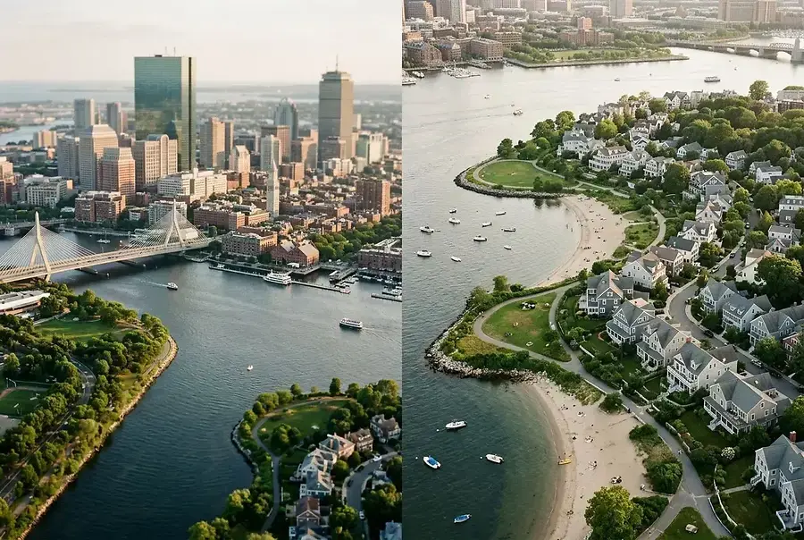 Waterfront and Urban Living: Boston Metro Property Values Compared