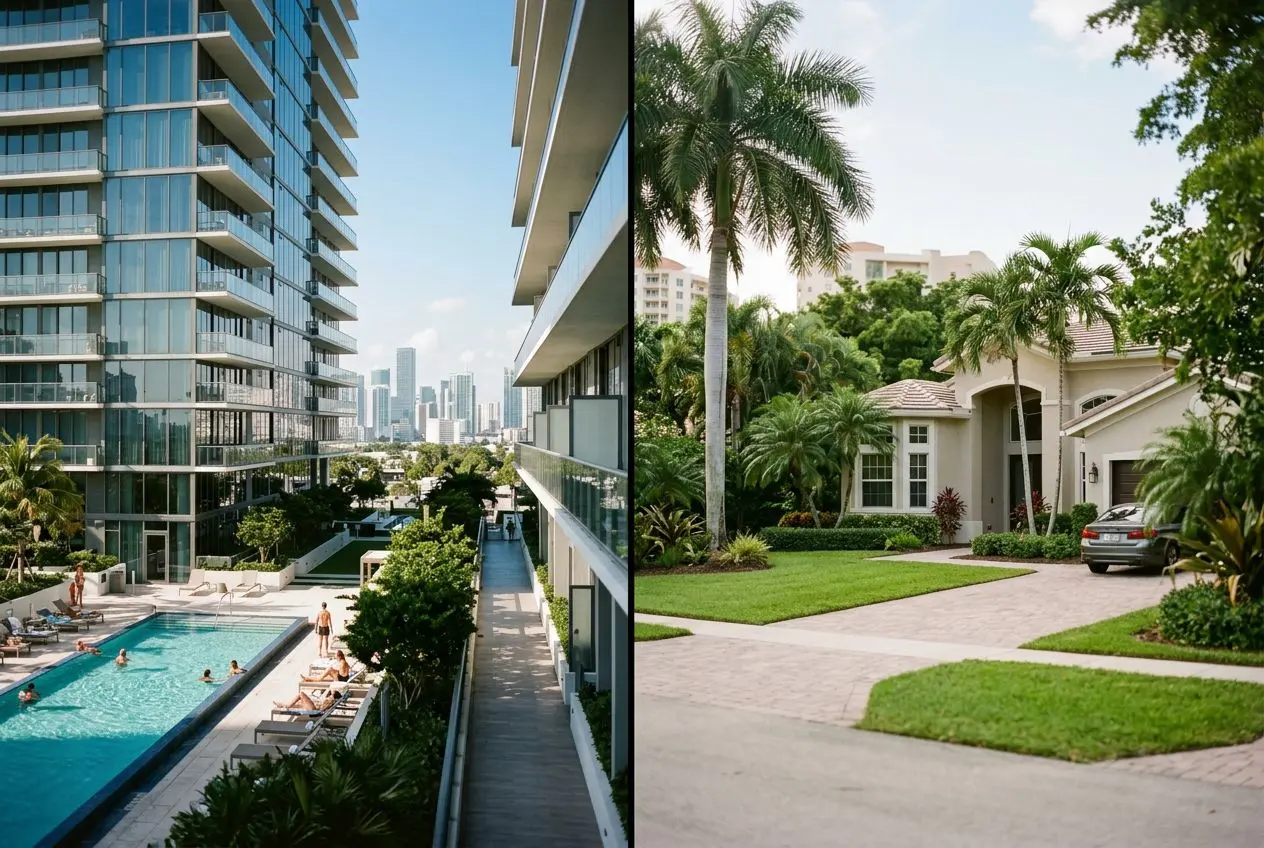 Condo vs. Single-Family Homes in Miami: Which Is Right for You?