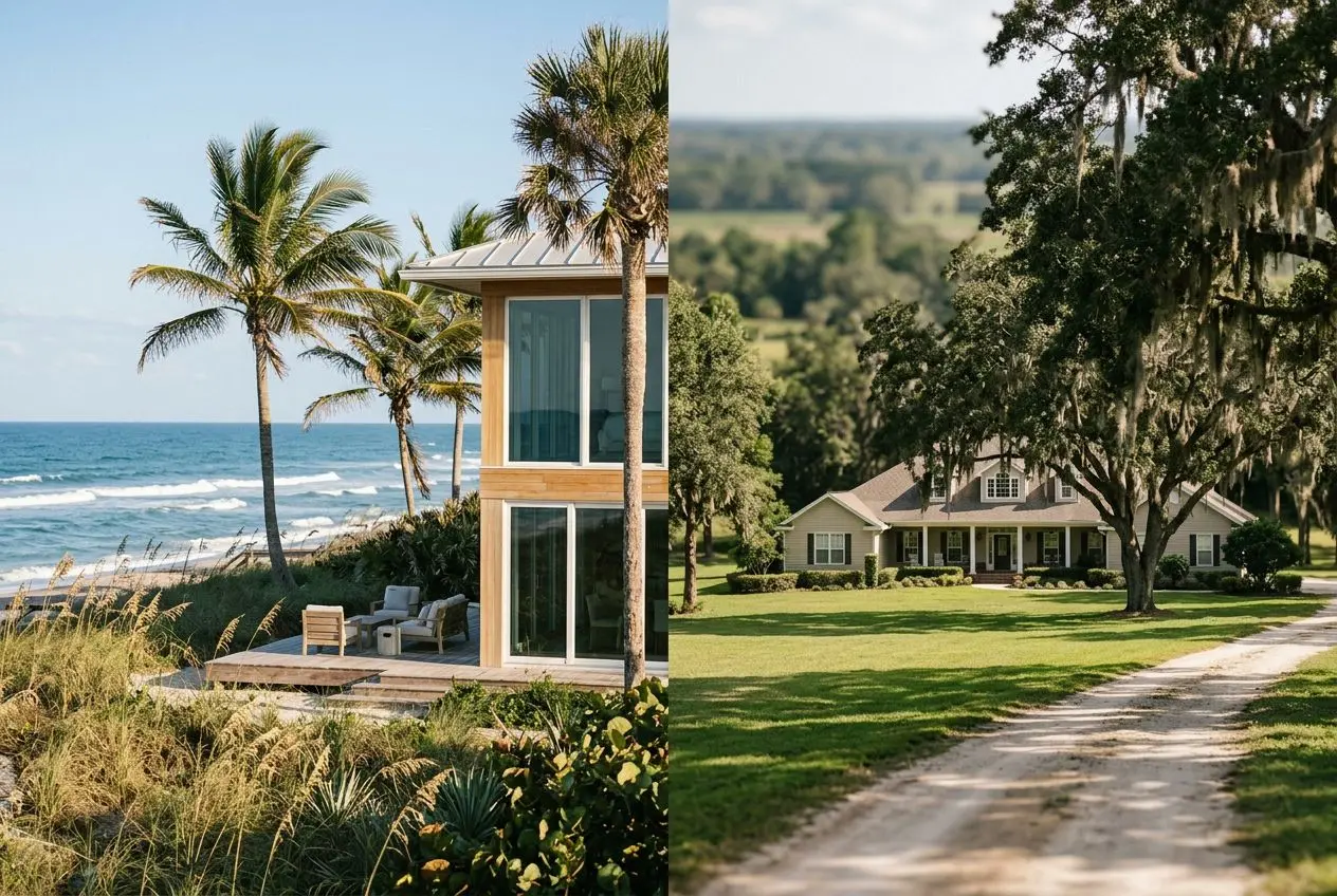 Choosing Between Coastal and Inland Homes in Indian River County