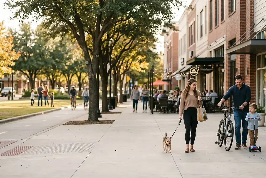 Neighborhood Walkability and Lifestyle in North Texas Communities