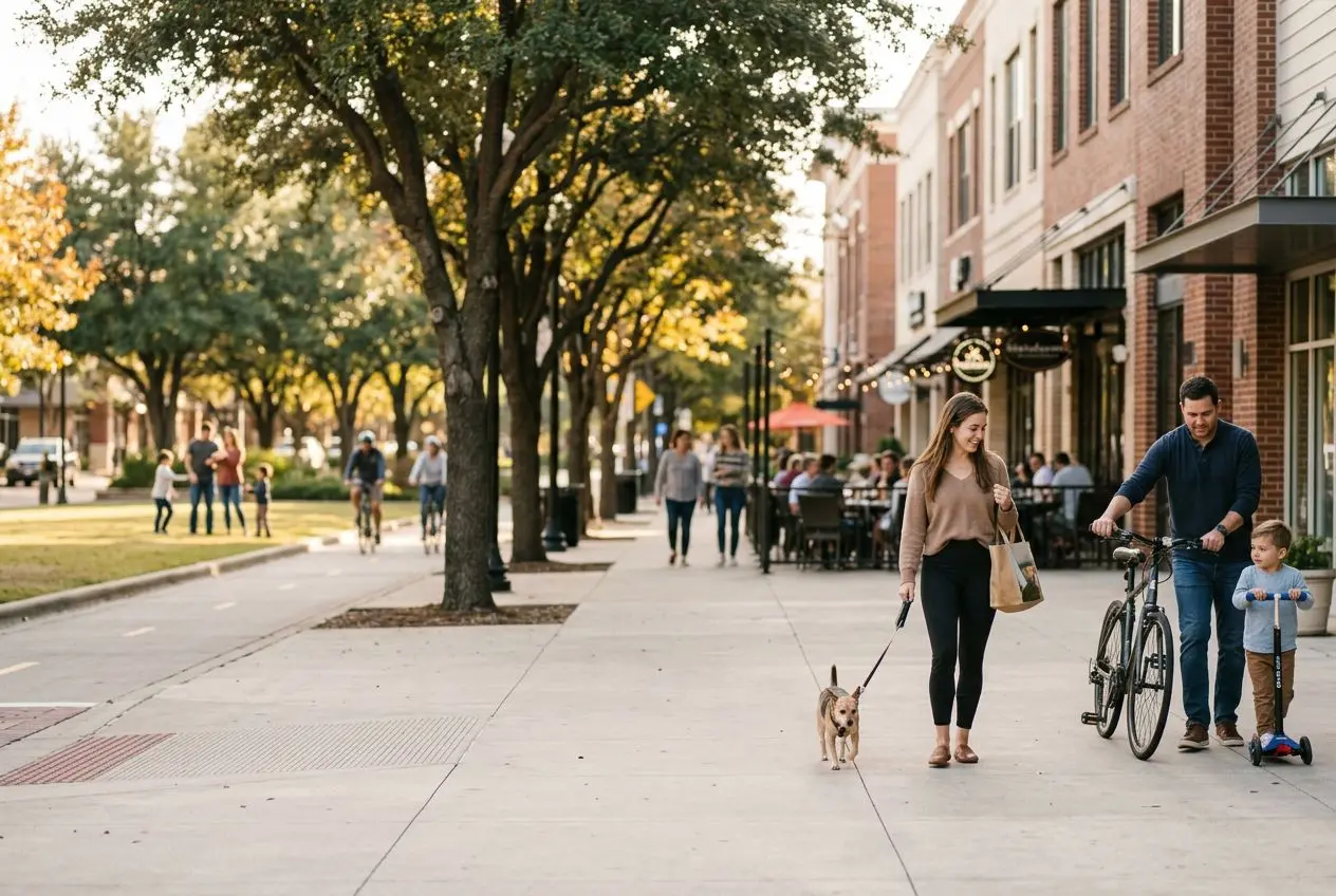 Neighborhood Walkability and Lifestyle in North Texas Communities
