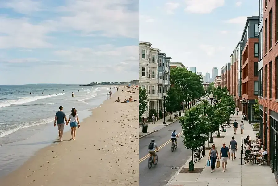 Coastal vs. Urban Living: Choosing Between Somerville, Revere, and Boston