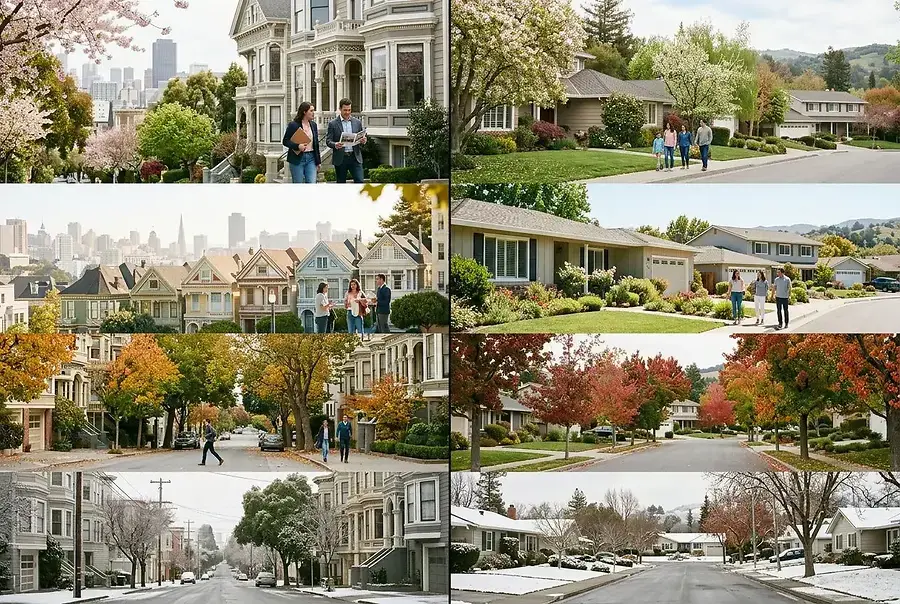 The Real Estate Market Cycles in San Francisco and Walnut Creek