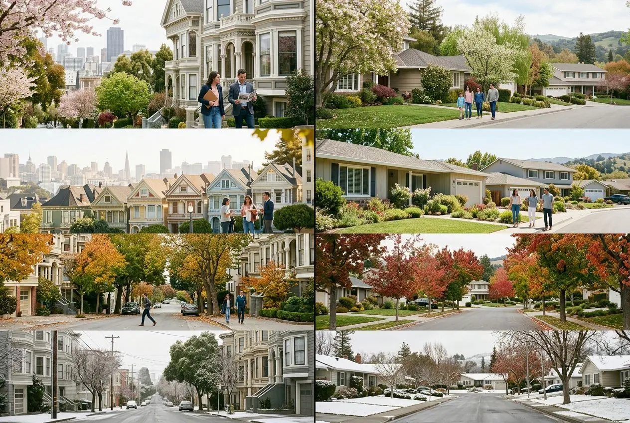 The Real Estate Market Cycles in San Francisco and Walnut Creek
