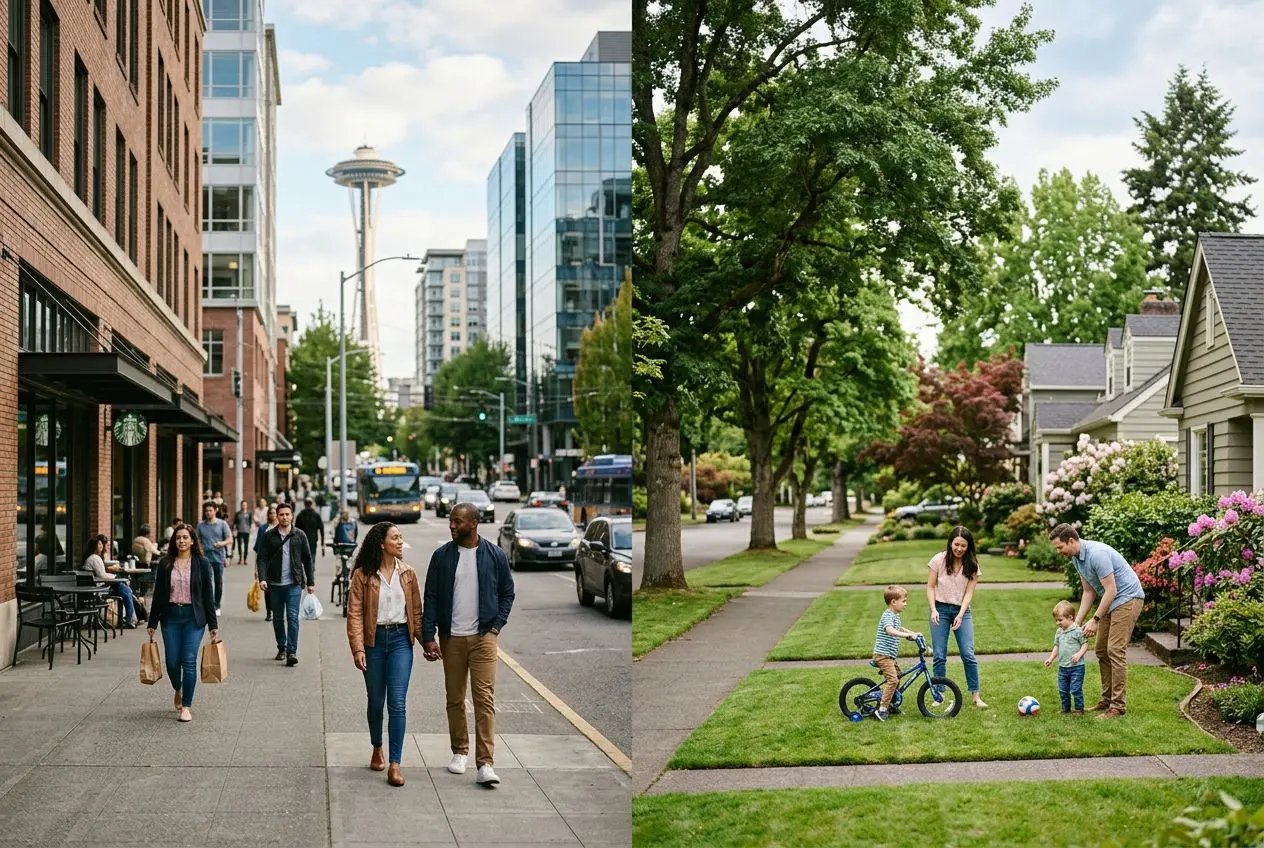 Choosing Between Urban and Suburban Living in Greater Seattle