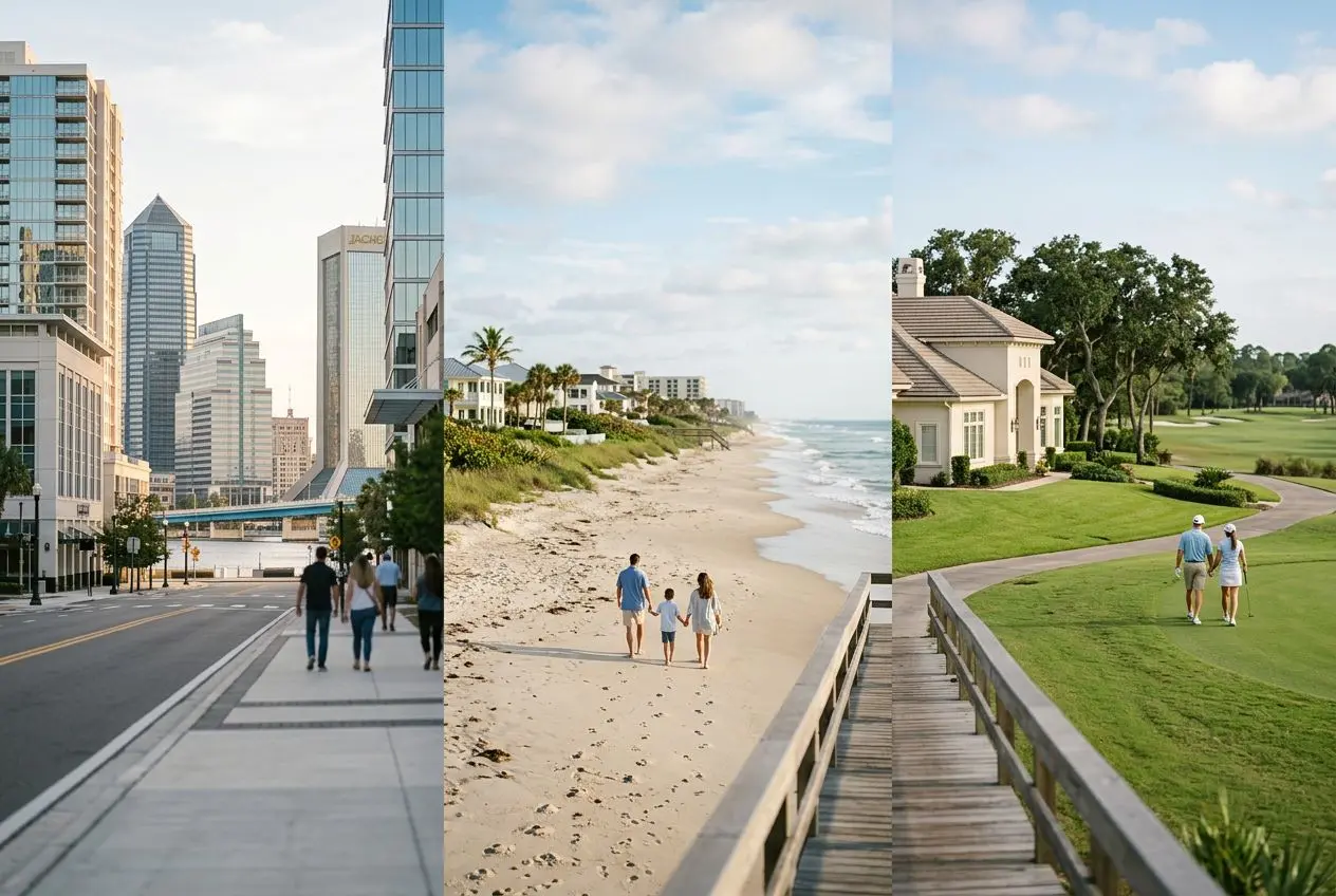 Neighborhood Comparison: Jacksonville vs Beach vs Ponte Vedra