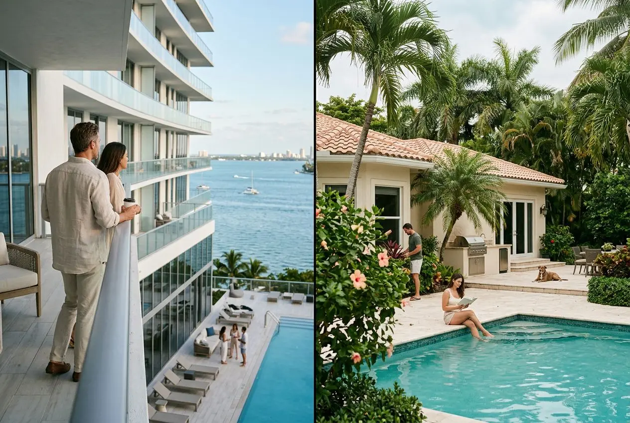 Miami Condo vs Single-Family Homes: Which Fits Your Lifestyle
